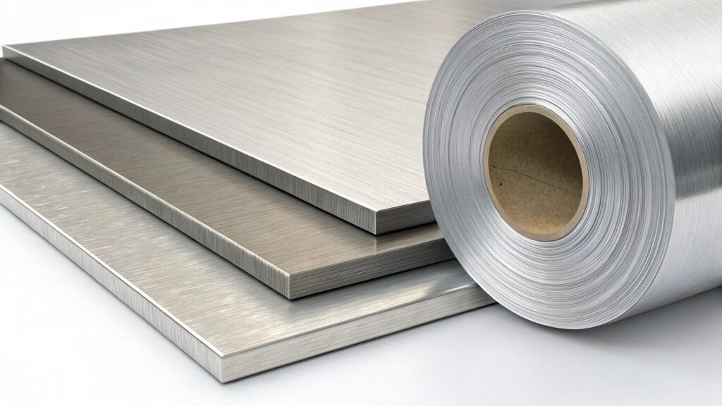 An image of a general aviation aircraft, pointing out components that might be made from 6061 aluminum, like window frames or struts.